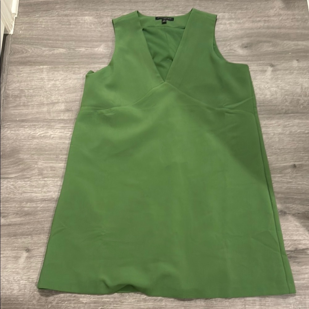 Banana Republic Green Sleeveless Dress